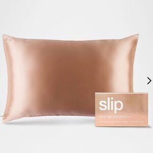 SLIP Silk Queen Pillowcase in Rose Gold, NWT